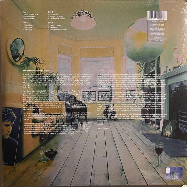 Oasis – Definitely Maybe – Reissue Britpop / Rock · 2xLP Red Vinyl · M / M (Sealed)