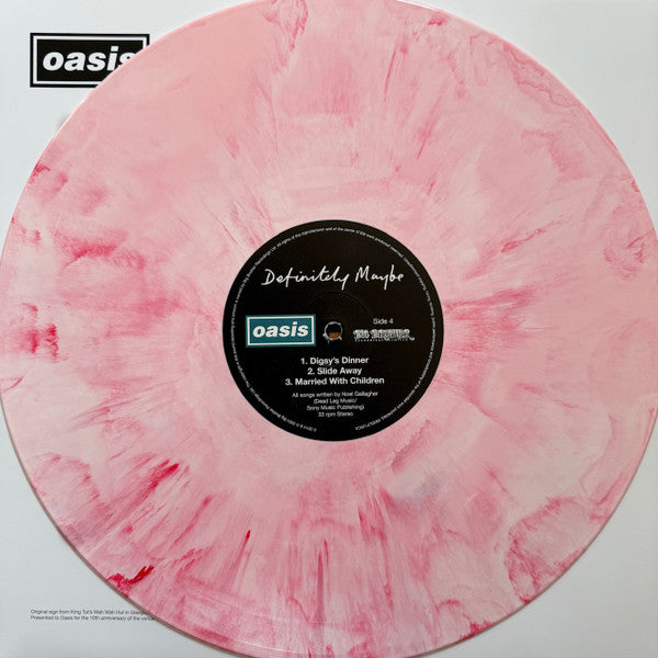 Oasis – Definitely Maybe – Reissue Britpop / Rock · 2xLP Red Vinyl · M / M (Sealed)