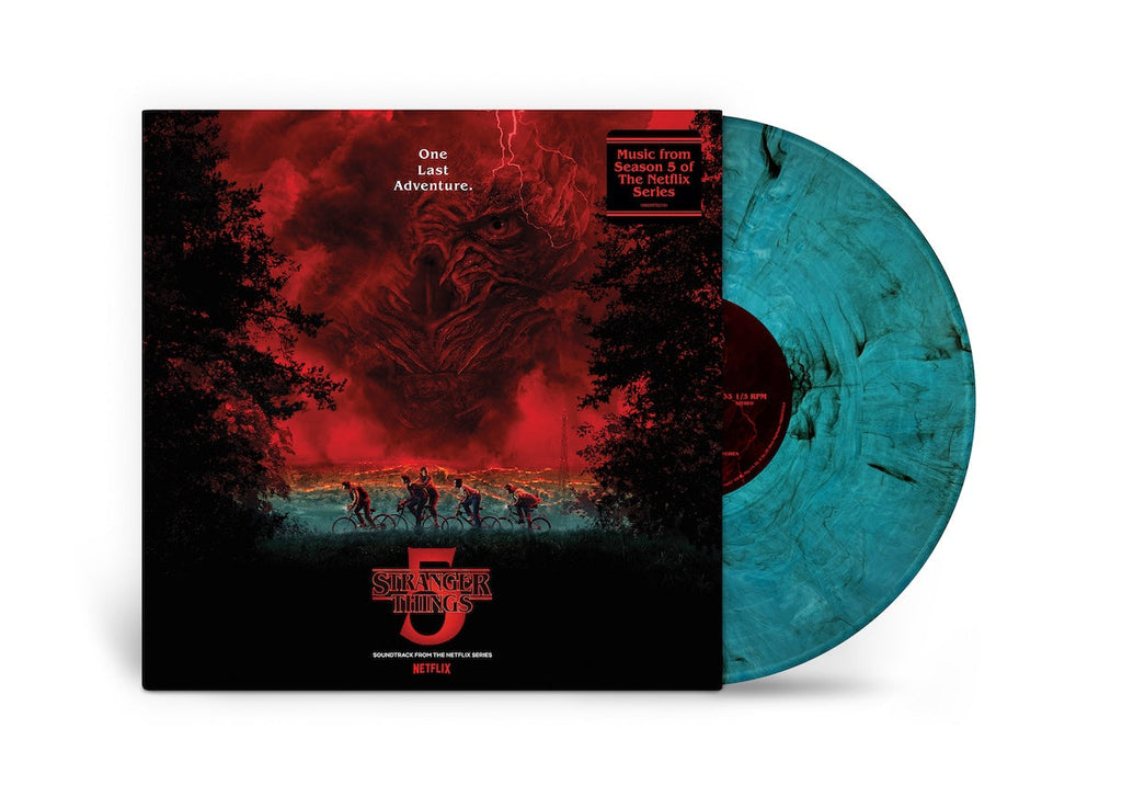 Stranger Things Season 5 Soundtrack LP Sea Blue Smoke Vinyl Netflix WEBSITE EXCLUSIVE!