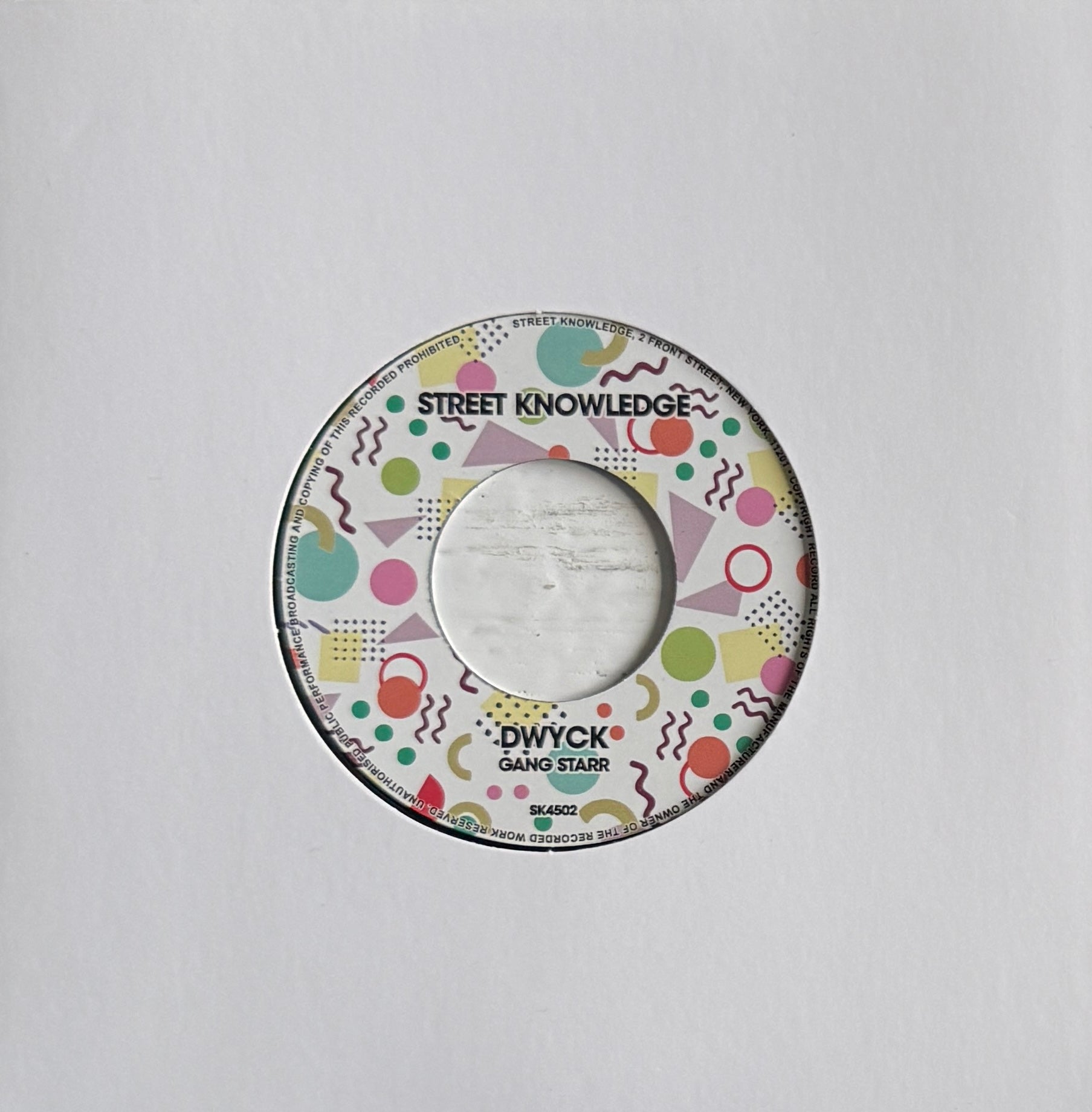 Gang Starr – Full Clip 7” vinyl Hip Hop Classic
