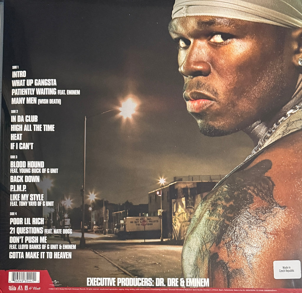 50 Cent – Get Rich Or Die Tryin’ – 2×LP Vinyl Album
