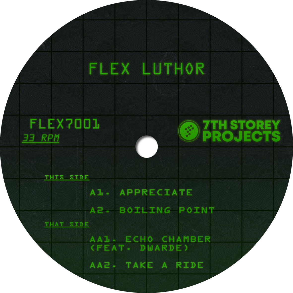 Flex Luthor – Boiling Point EP 12" UK Breaks Vinyl
