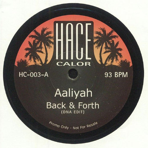 Aaliyah / Heavy D & The Boyz – Back & Forth / Don't Curse 7" Vinyl