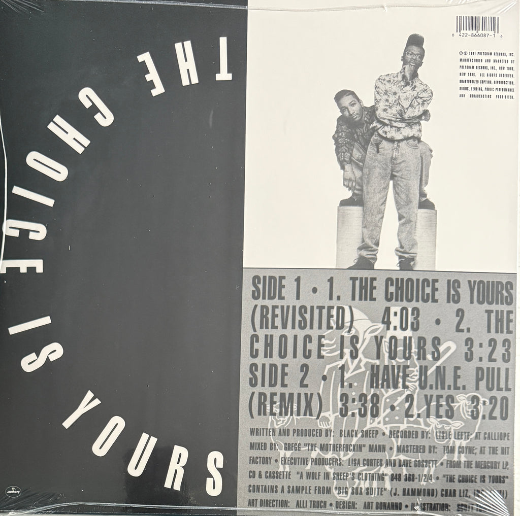 Black Sheep – The Choice Is Yours – 12" Vinyl