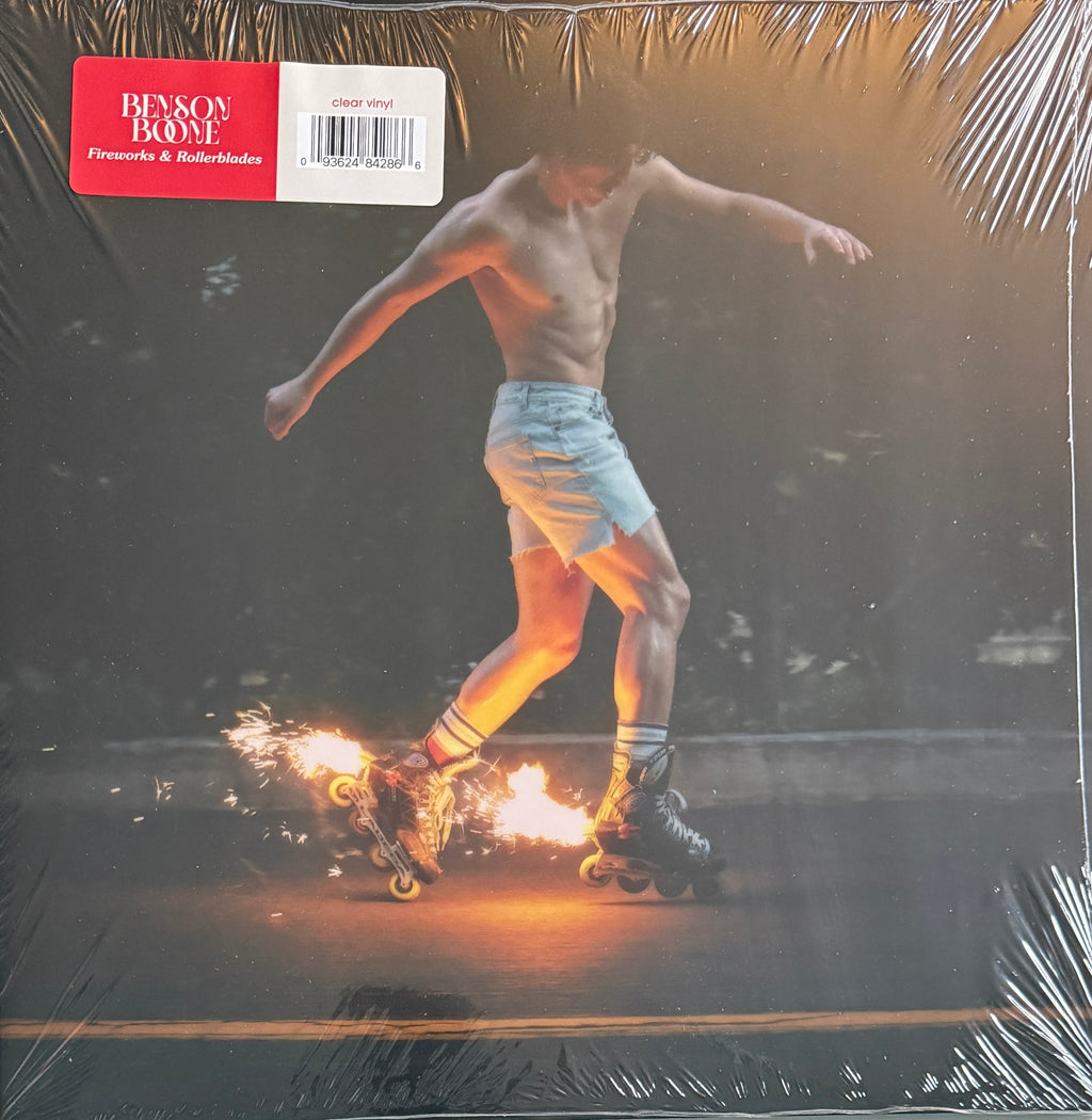 Benson Boone – Fireworks & Rollerblades LP (2024) Pop Singer-Clear Vinyl