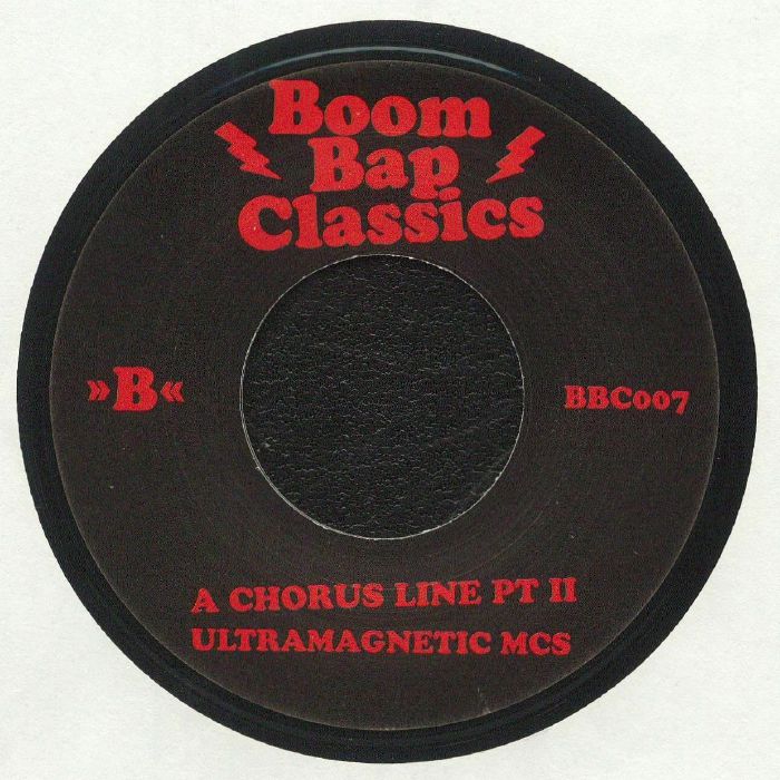 A Chorus Line Parts 1 & 2 7 Inch Vinyl Classic Hip Hop Limited 300 Copies