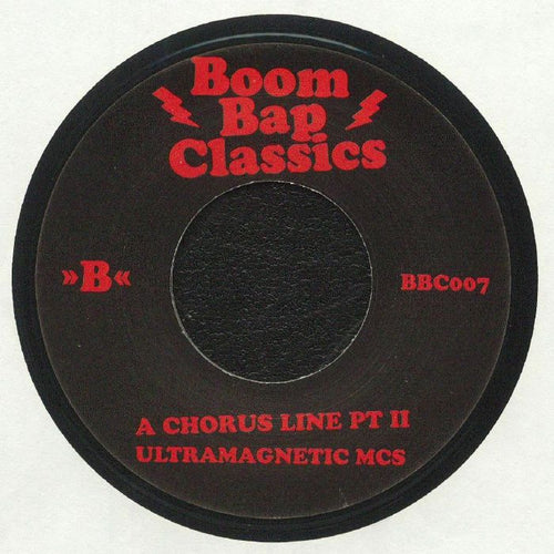 A Chorus Line Parts 1 & 2 7 Inch Vinyl Classic Hip Hop Limited 300 Copies
