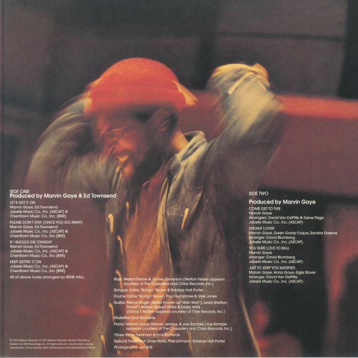 Marvin Gaye – Let’s Get It On LP Red Vinyl Soul Classic