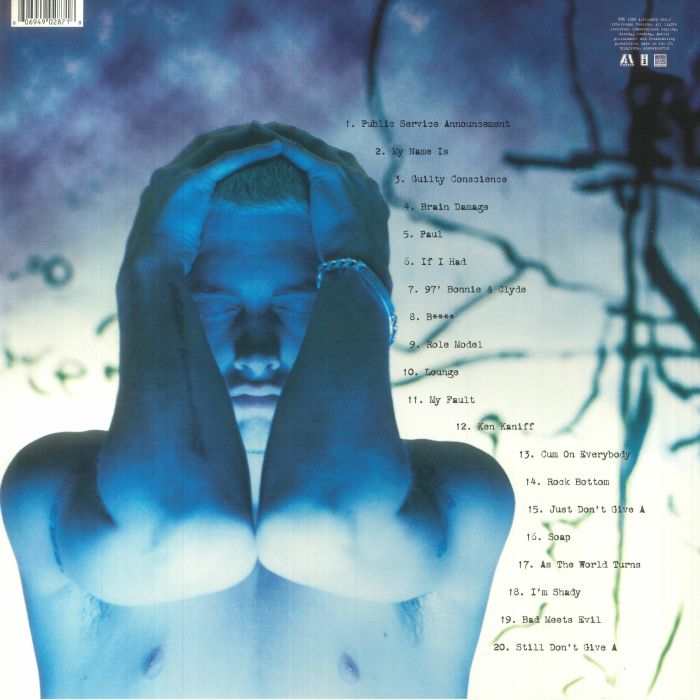 Eminem – The Slim Shady LP – 2LP Vinyl – Hip Hop – Classic Album