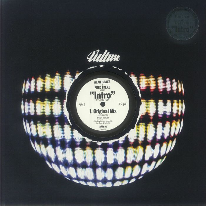 Alan Braxe & Fred Falke Intro 12” Vinyl 25th Anniversary French House New