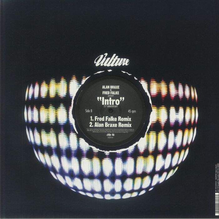 Alan Braxe & Fred Falke Intro 12” Vinyl 25th Anniversary French House New
