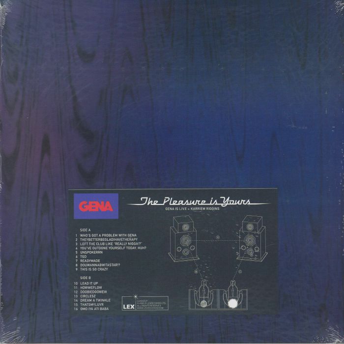 GENA – The Pleasure Is Yours LP Splatter Vinyl R&amp;B Hip Hop Soul 2026