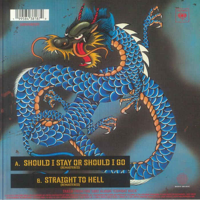 The Clash – Should I Stay Or Should I Go 7" Sunshine Yellow Vinyl Punk 2026
