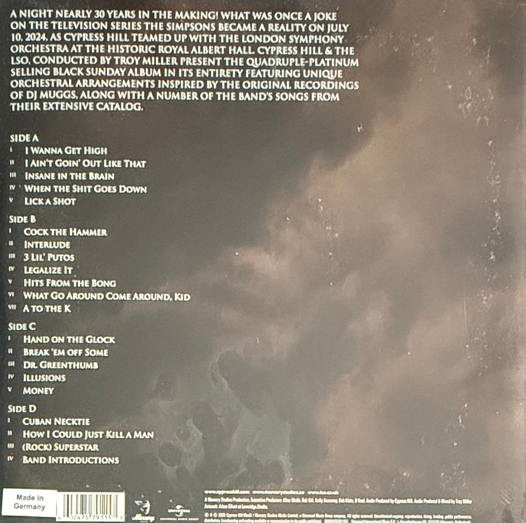 Cypress Hill & The London Symphony Orchestra – Black Sunday Live At The Royal Albert Hall