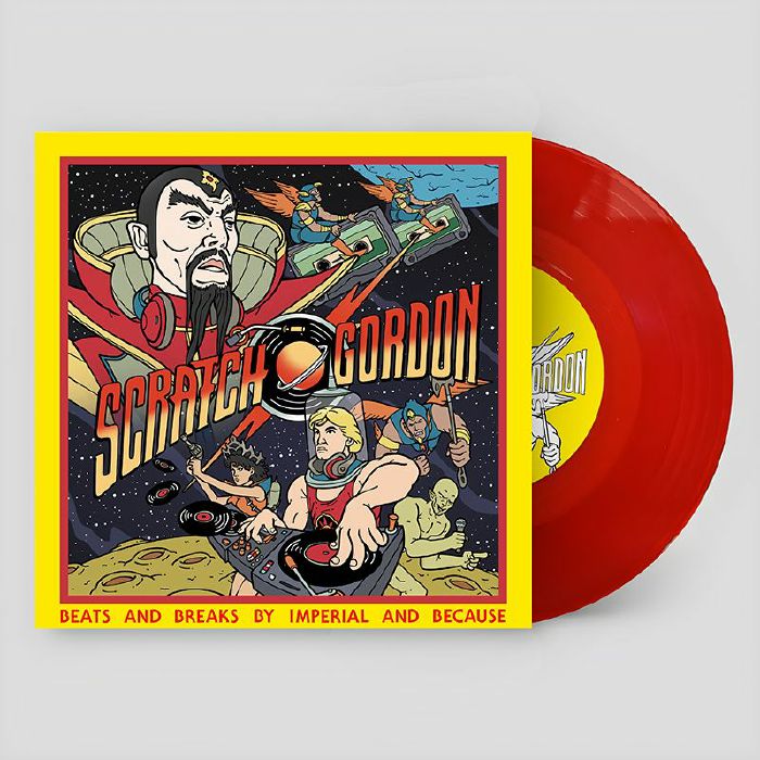 DJ Because & Imperial – Scratch Gordon Limited Red 7" Vinyl DJ Tool