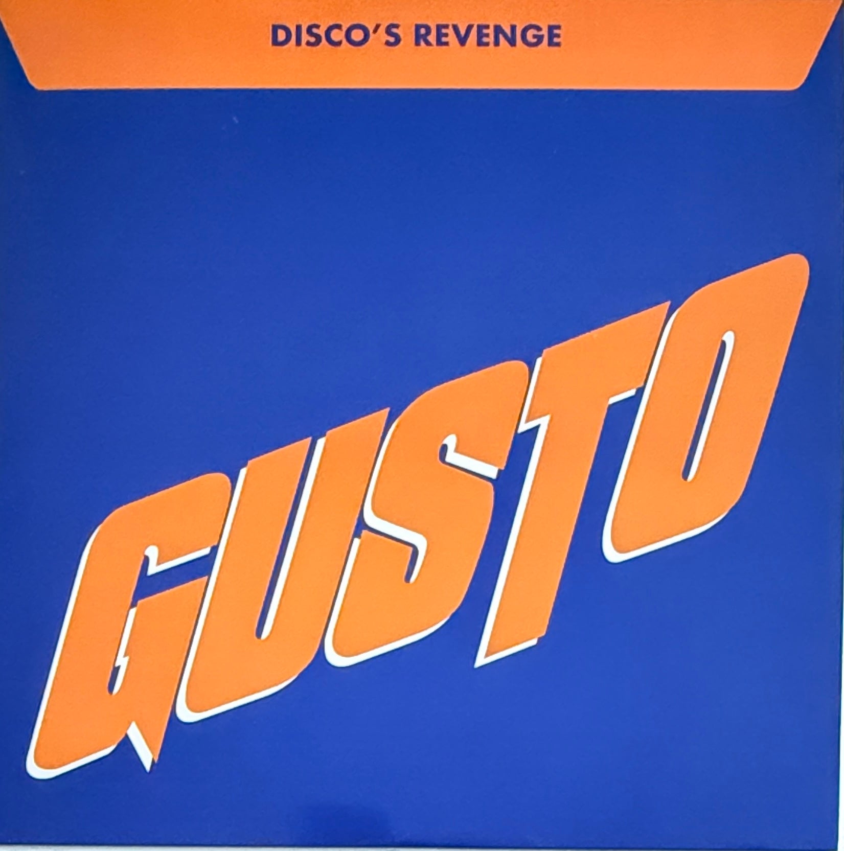 Gusto Disco’s Revenge Blue Marbled Vinyl 12” House Reissue 2026 New
