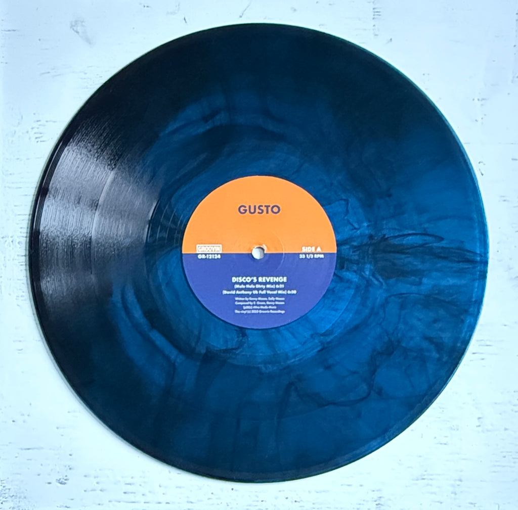 Gusto Disco’s Revenge Blue Marbled Vinyl 12” House Reissue 2026 New