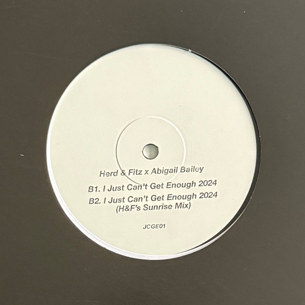 Herd & Fitz x Abigail Bailey - I Just Can’t Get Enough 2024 12” House UK New