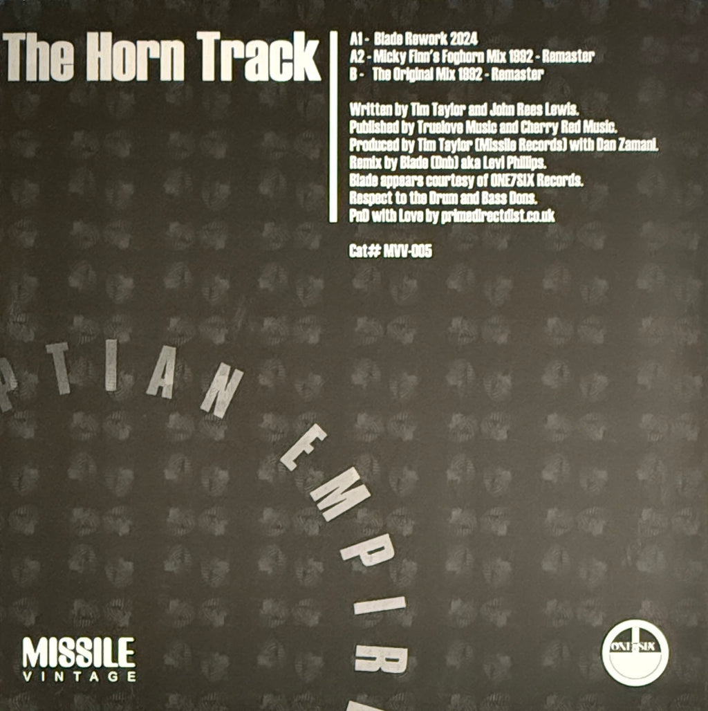 Egyptian Empire The Horn Track 2024 12” Vinyl Jungle Breakbeat UK New