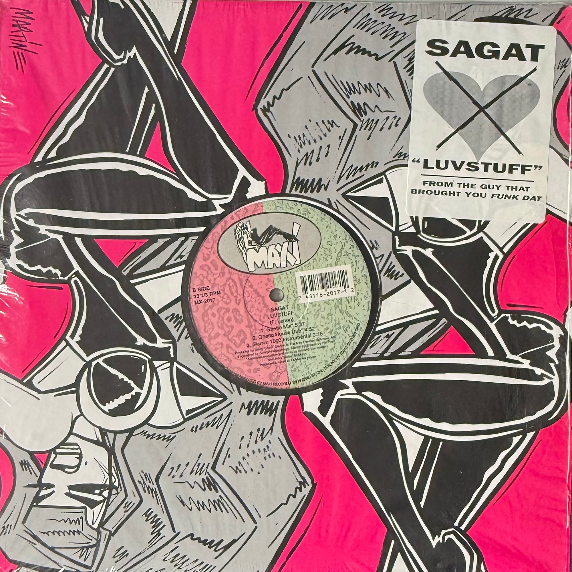Sagat Luv Stuff 12" 1994 House/Hip Hop