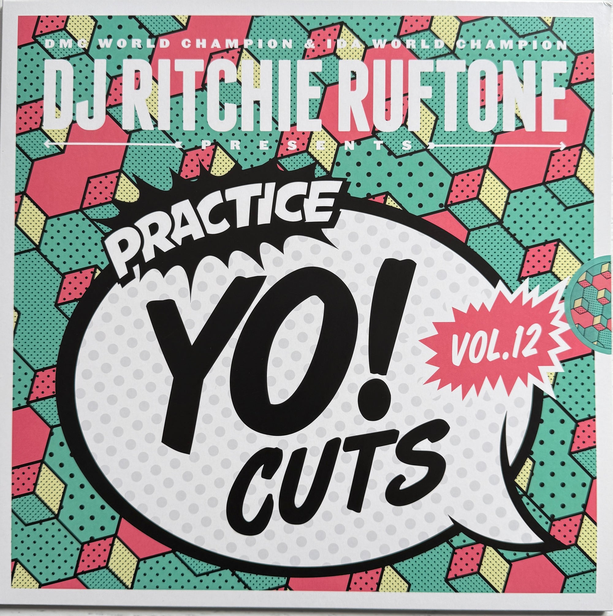 Practice Yo! Cuts Vol. 12 – DJ Richie Ruftone • Hip-Hop / DJ Tool 12″ Vinyl