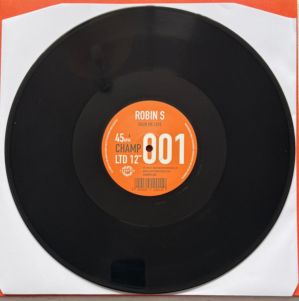 Show Me Love / Luv 4 Luv – Robin S • House / Garage House 12″ Vinyl
