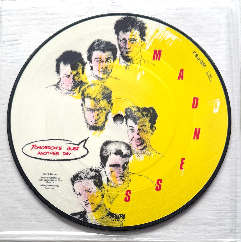 Madness – Tomorrow's Just Another Day / Madness Is All In The Mind – 1983 New Wave / Ska · 7" Picture Disc · VG+ (no original sleeve)