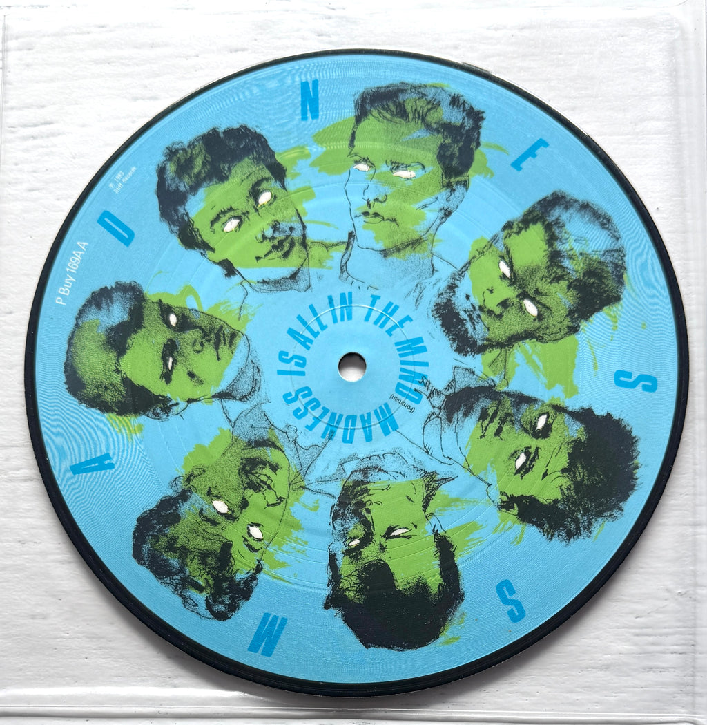 Madness – Tomorrow's Just Another Day / Madness Is All In The Mind – 1983 New Wave / Ska · 7" Picture Disc · VG+ (no original sleeve)