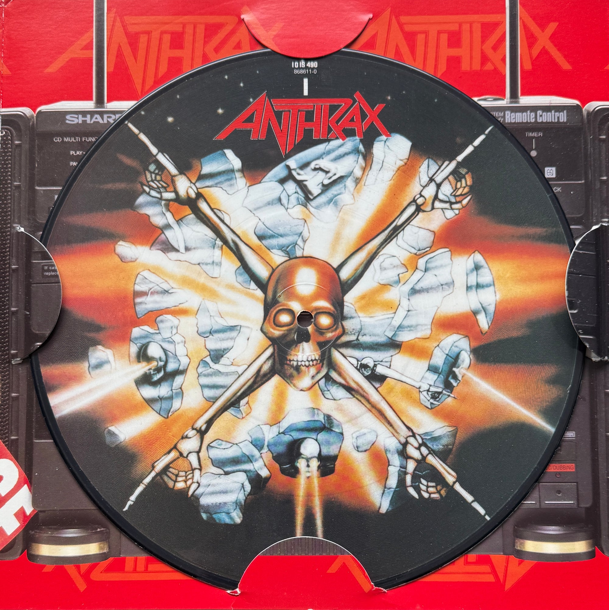 Anthrax – Bring The Noise – 1991 Thrash / Hip-Hop · 10" Picture Disc · Limited Edition