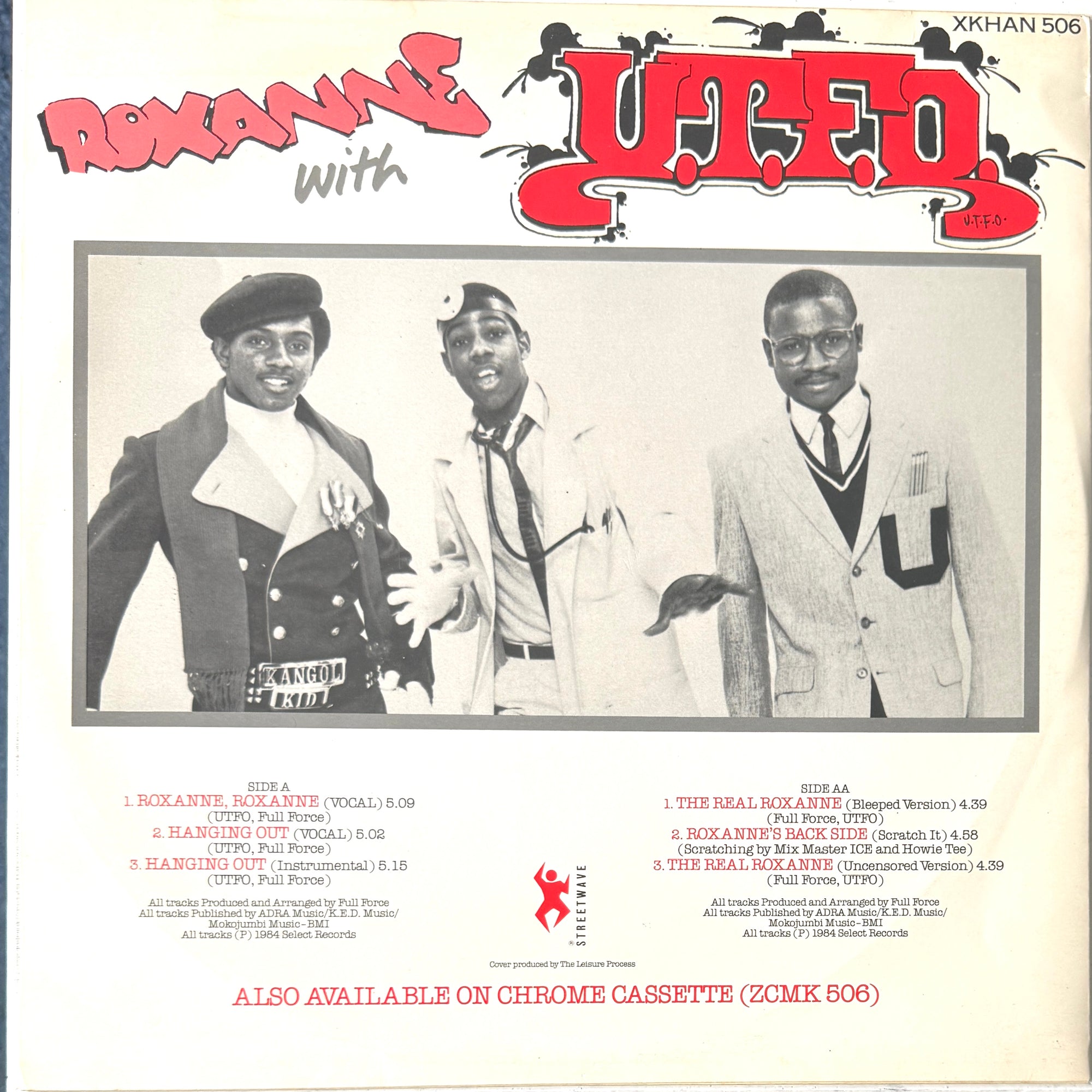 Roxanne with UTFO – Roxanne Roxanne &amp; The Real Roxanne (1984) – 12" Hip Hop Vinyl