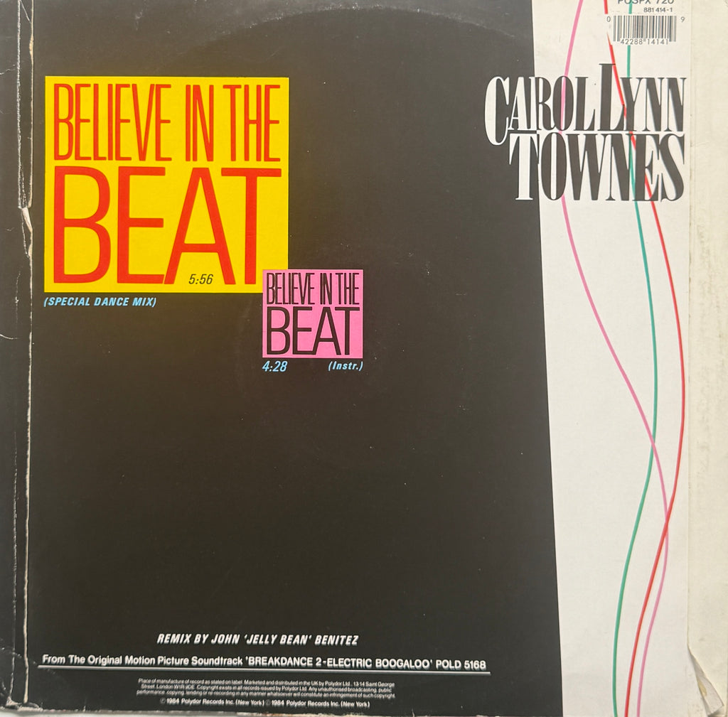 Carol Lynn Townes - Believe In The Beat 12"