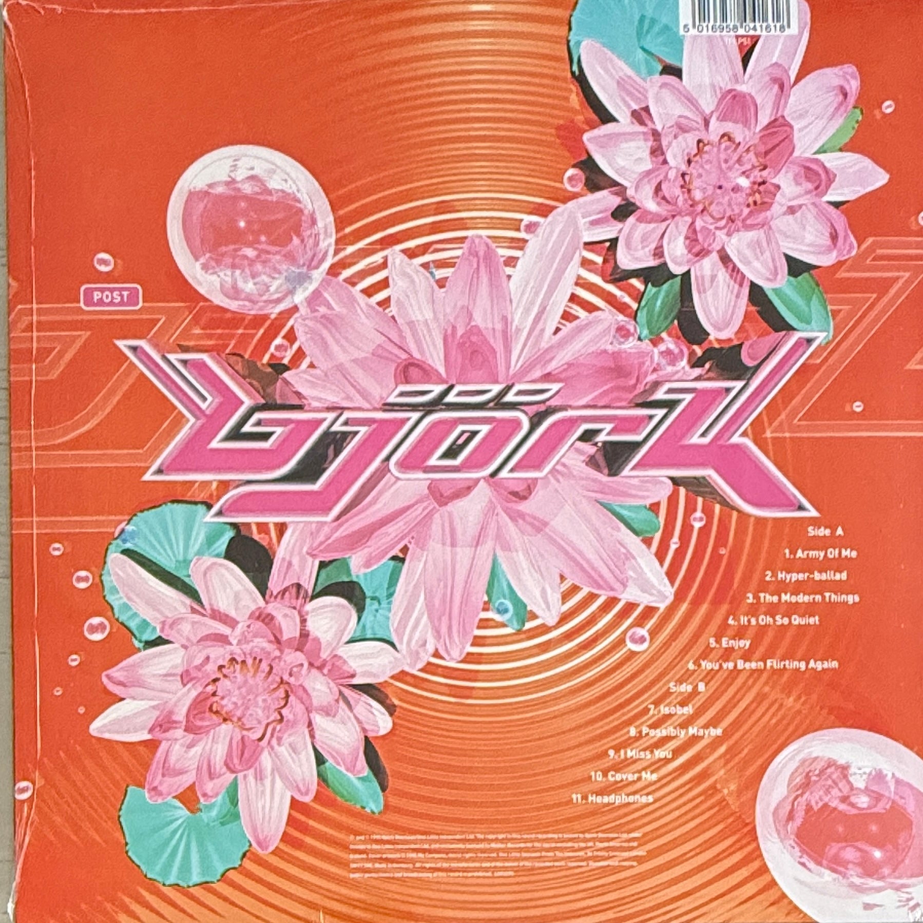 Björk – Post (12" Vinyl LP)