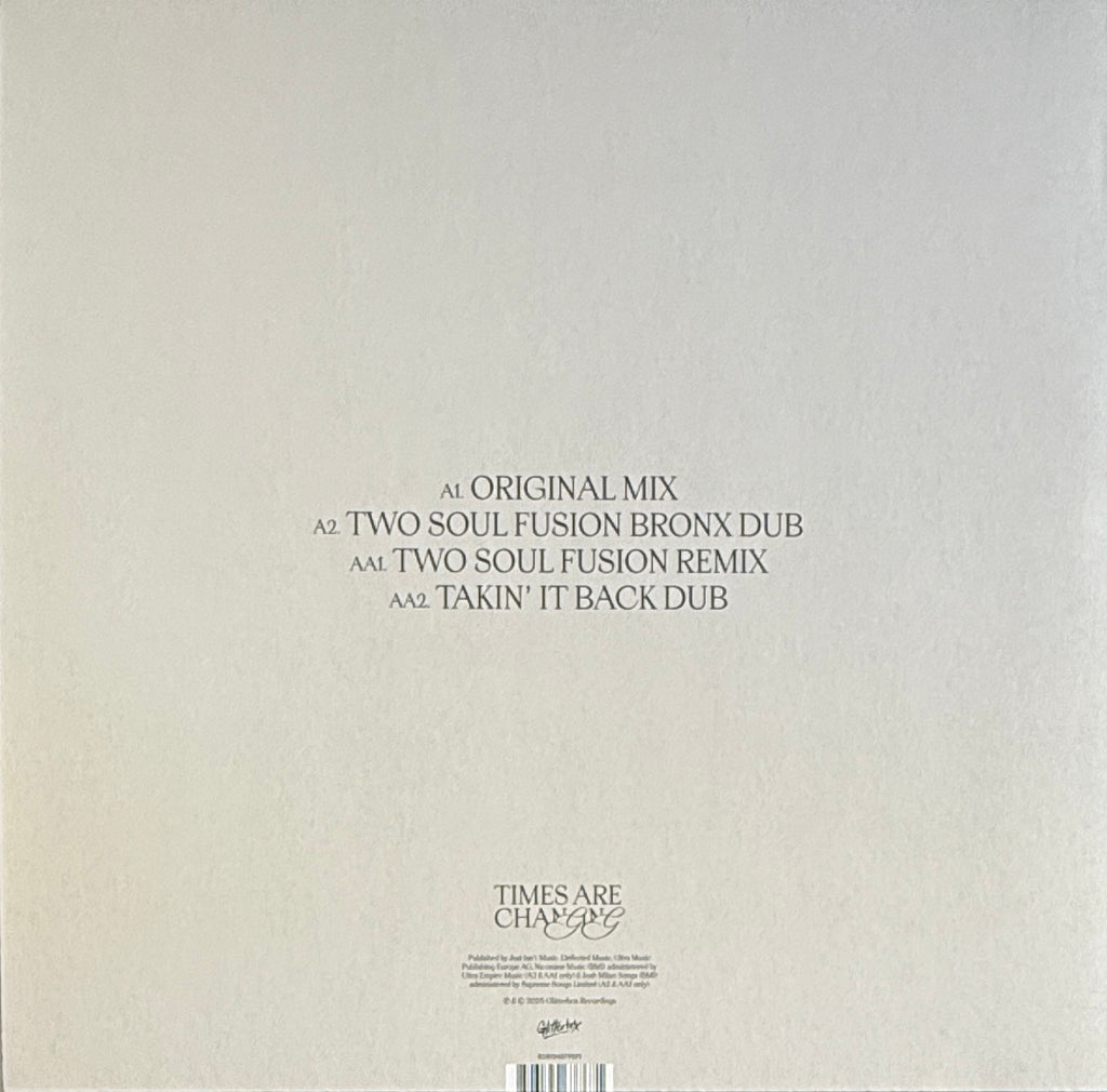 Ben Westbeech feat. RAHH – Times Are Changing (Two Soul Fusion Remixes) (12", 2025)