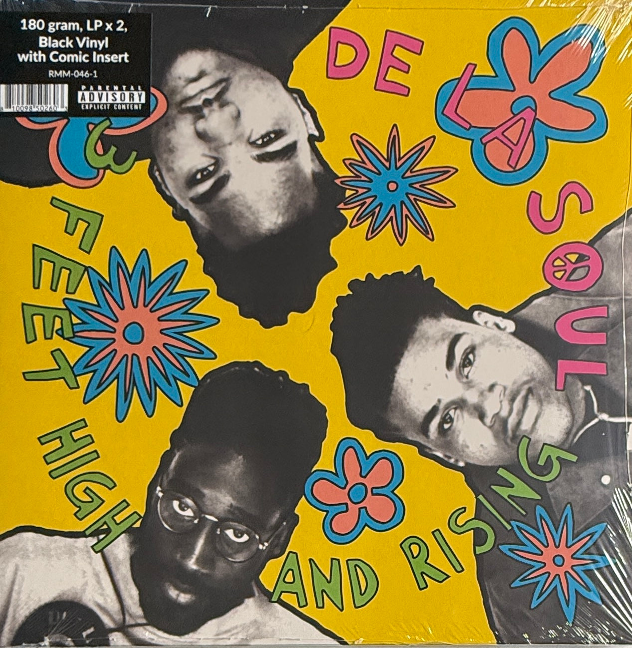 De La Soul – 3 Feet High And Rising –Double LP