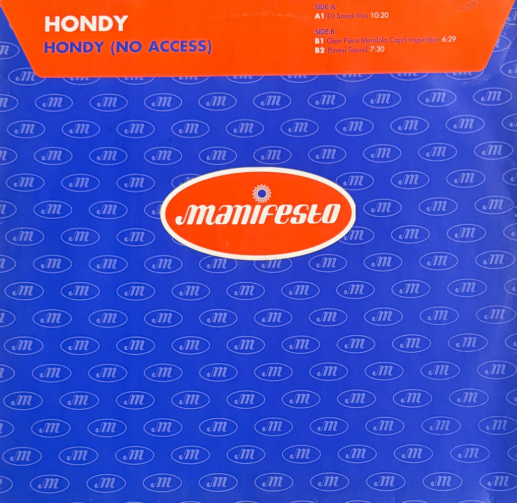 Hondy – Hondy (No Access) – Manifesto – 1997
