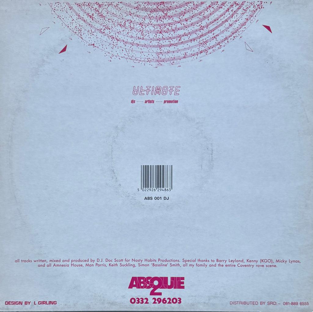 DJ Doc Scott – The N.H.S EP 12" (1992) Website Exclusive!