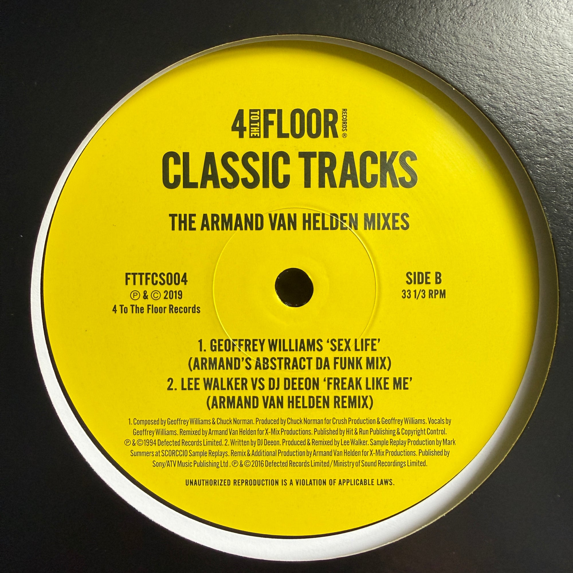 Armand Van Helden – The Armand Van Helden Mixes House Classics 12" Vinyl