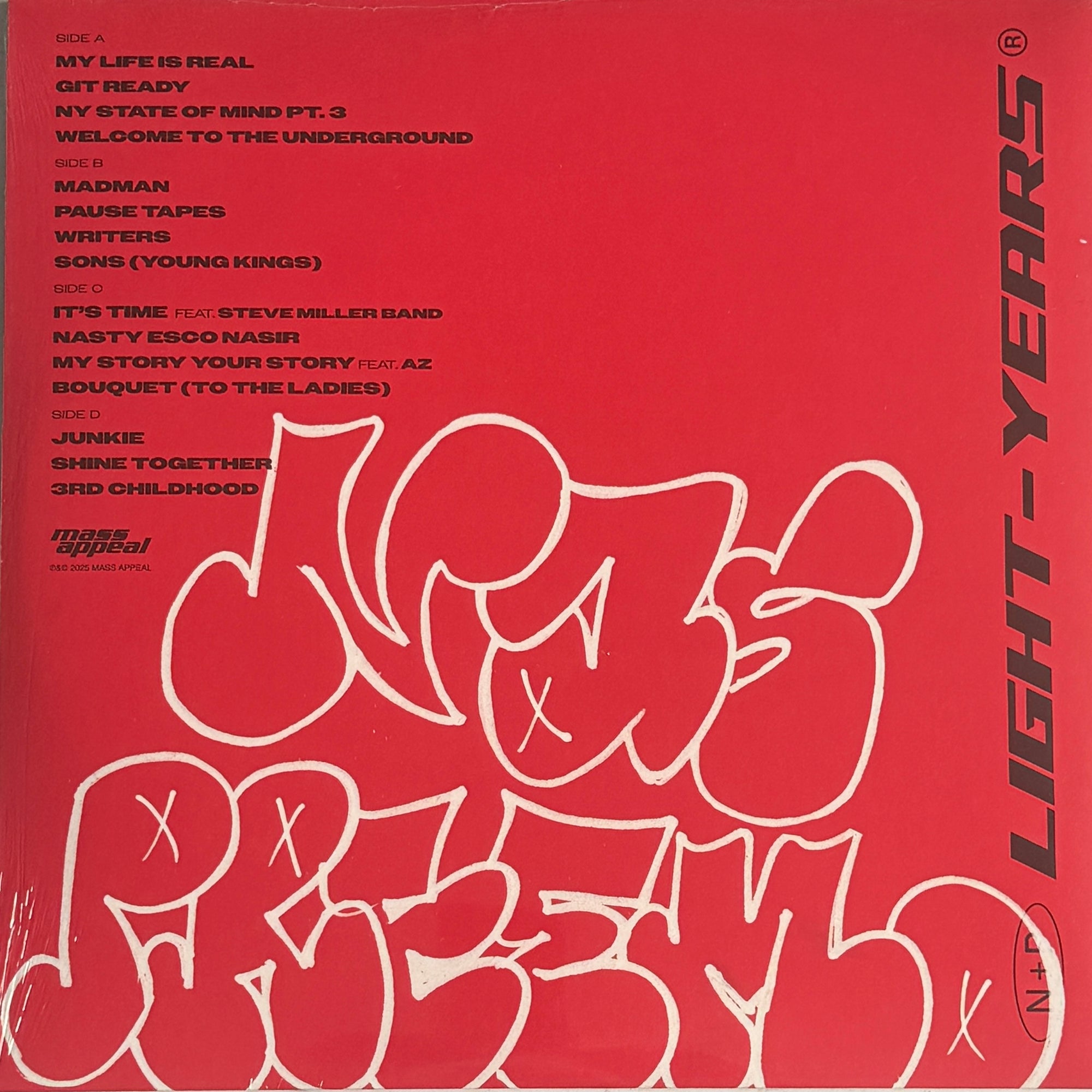 Nas & DJ Premier – Light Years Red Sunset Variant 2xLP Hip Hop 2026