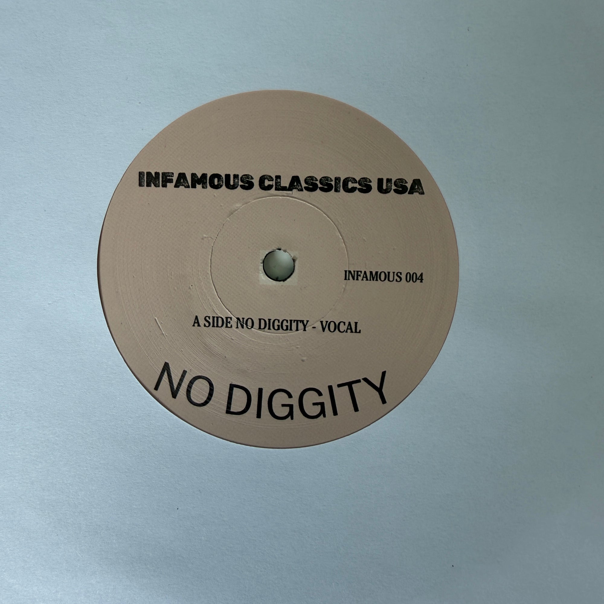 No Diggity – 7” Vinyl Hip Hop G-Funk Classic DJ Pressing
