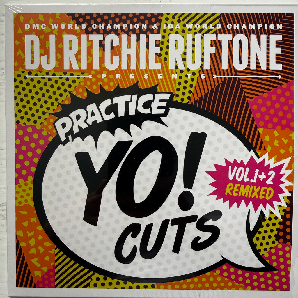 Ritchie Ruftone – Practice Yo! Cuts Vol 1+2 Remixed – 7” Vinyl DJ Scratch Tool