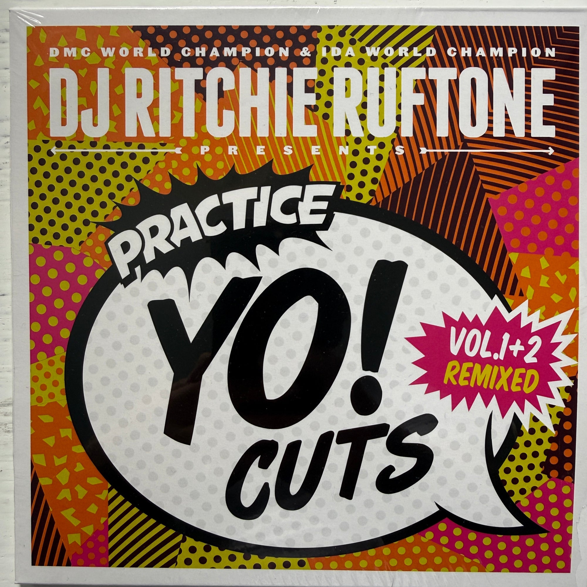 Ritchie Ruftone – Practice Yo! Cuts Vol 1+2 Remixed – 7” Vinyl DJ Scratch Tool