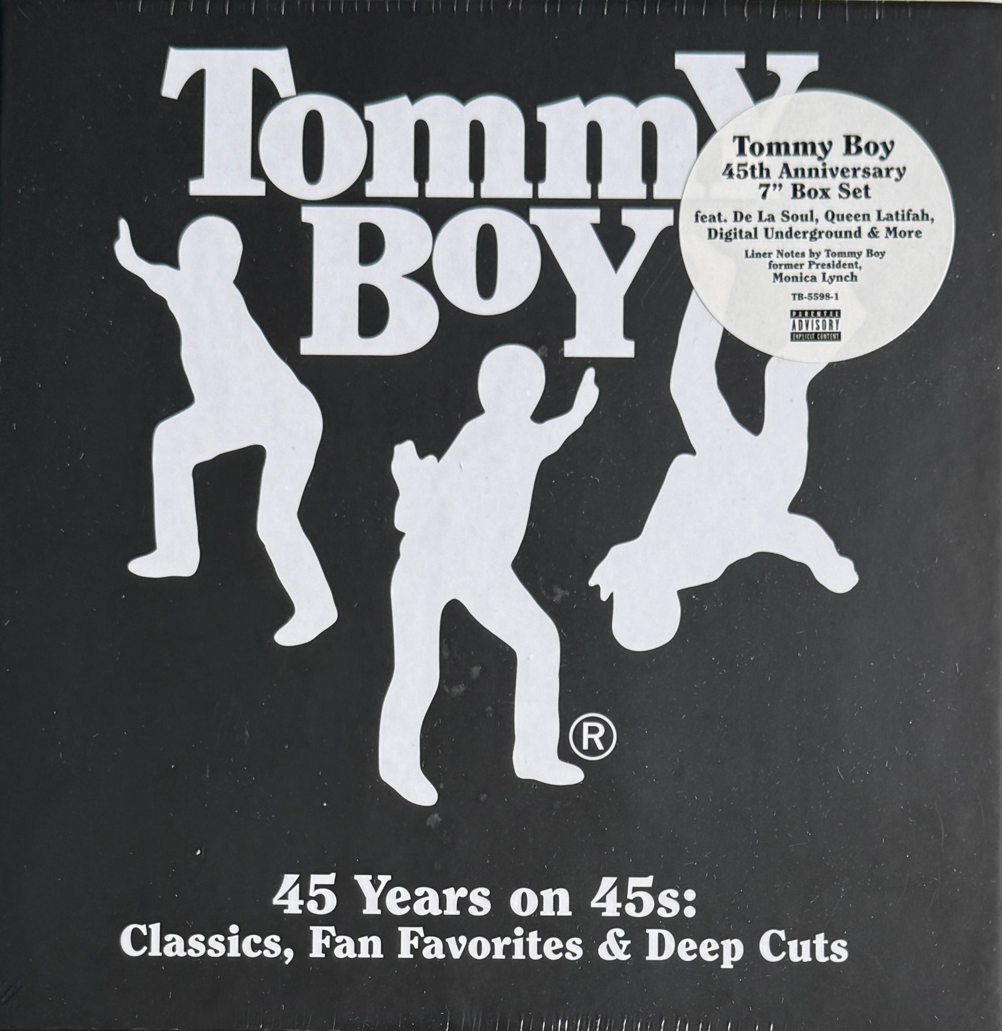 Various Artists – Tommy Boy 45 Years On 45s – 12x7" Vinyl Box Set – Hip Hop / Electro / Rap Classics