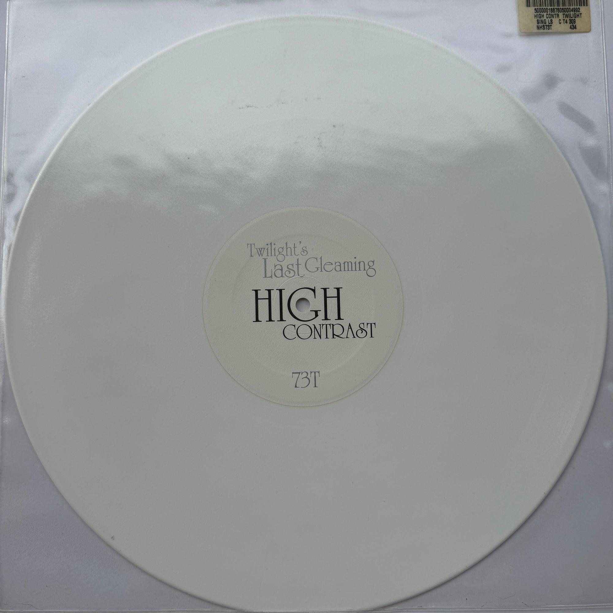 High Contrast – Twilight’s Last Gleaming 12” White Vinyl Drum & Bass Hospital 2004