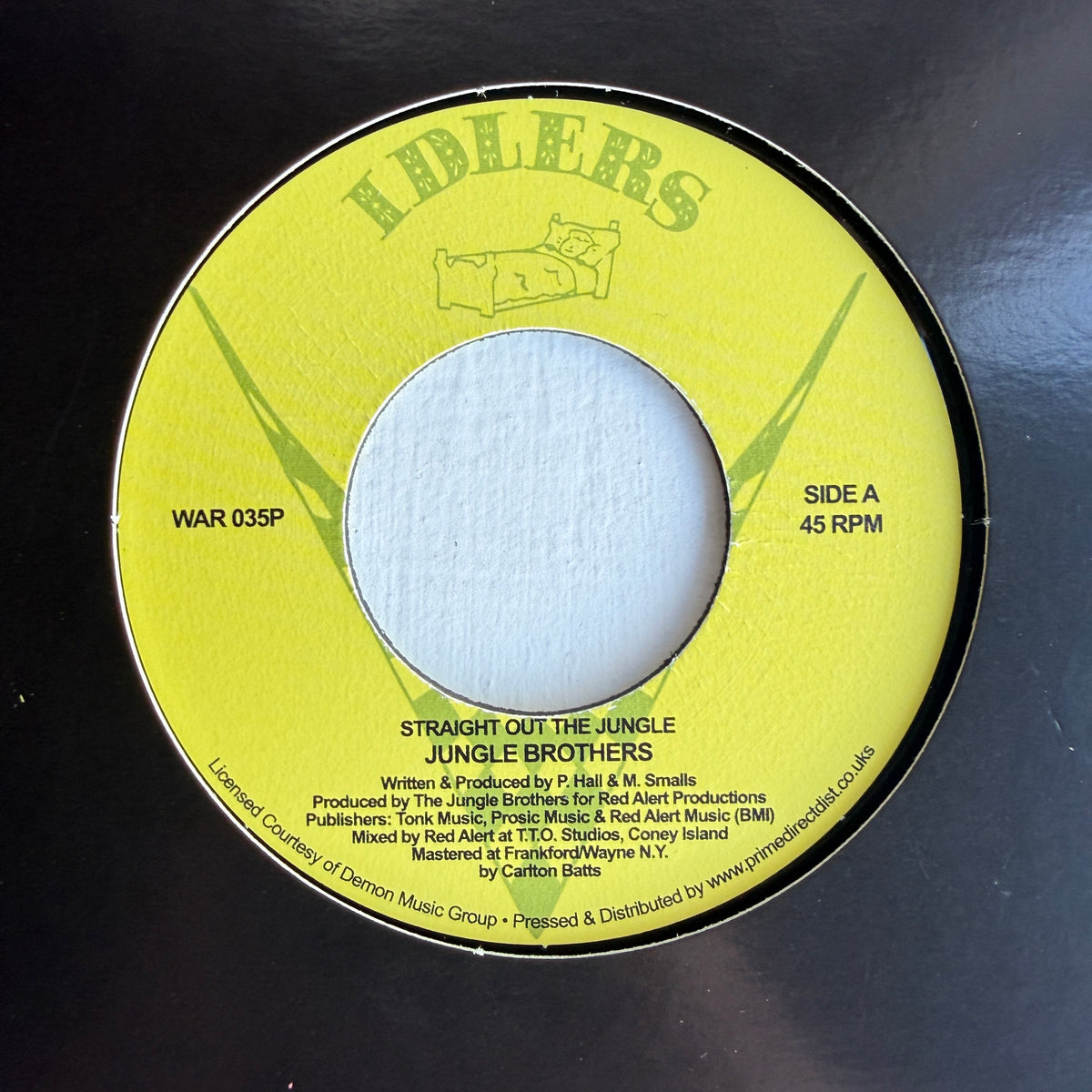 Jungle Brothers – Straight Out The Jungle 7" Vinyl Classic Hip Hop RSD