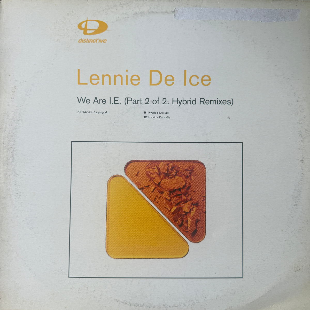 Lennie De Ice – We Are I.E. Part 2 12" Vinyl Breaks Hybrid Remixes
