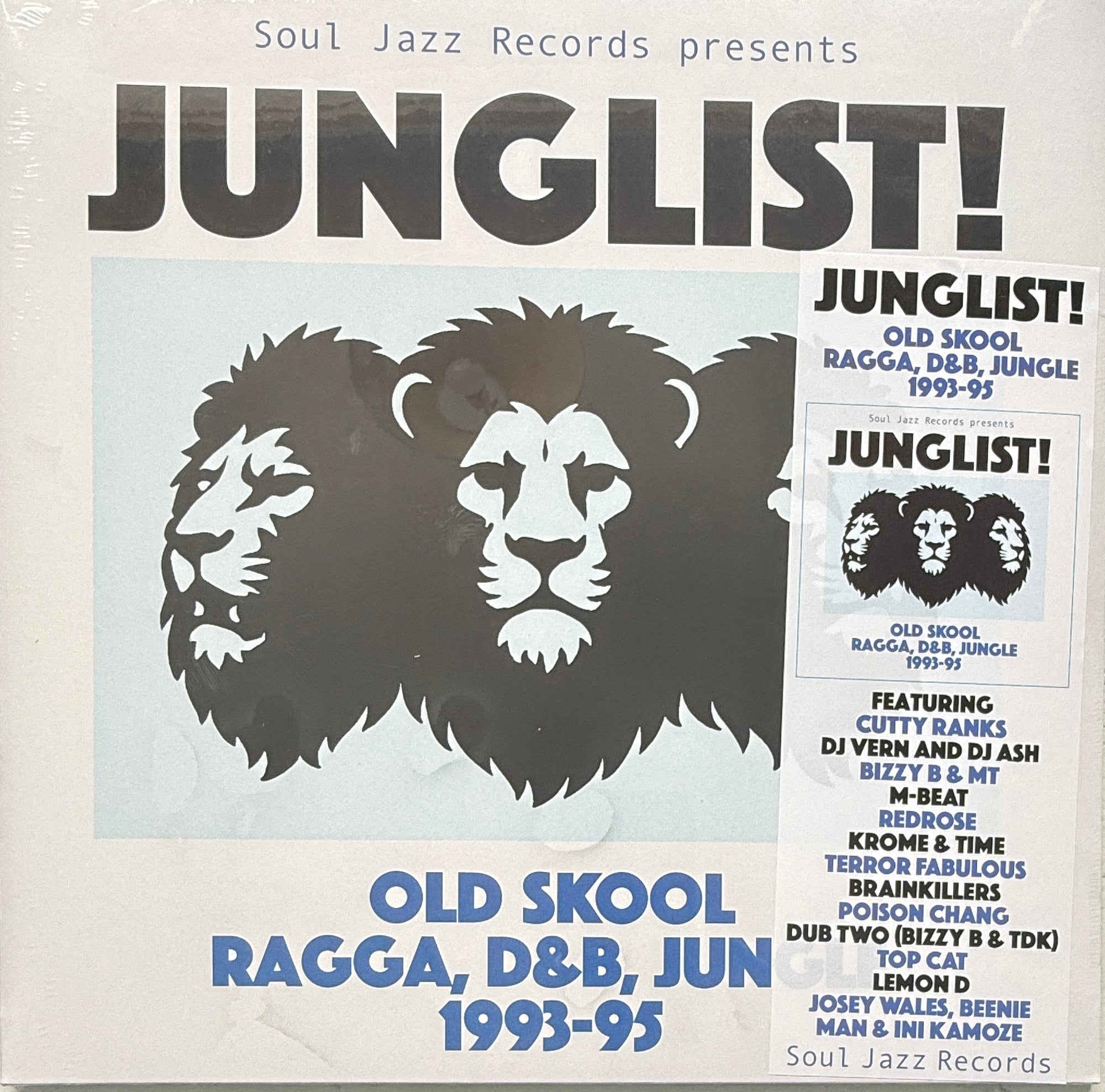Junglist! Soul Jazz 2LP Gatefold Vinyl Compilation Sealed Jungle DnB 2026