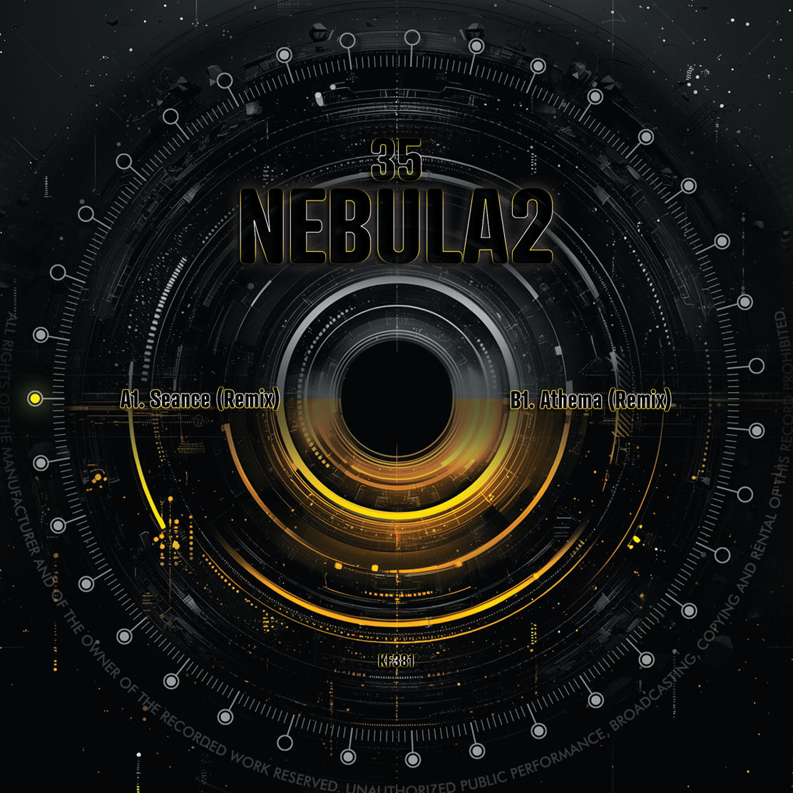 Nebula II – Seance Remix / Anthema Remix – 12” Vinyl Hardcore Jungle Classic