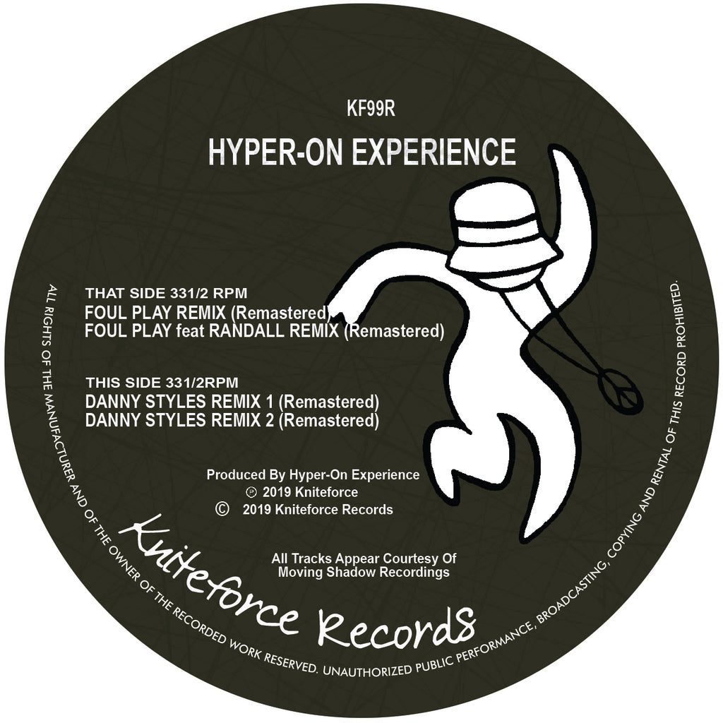 Hyper-On Experience – Lords Of The Null Lines Remix EP 12" (Marble Vinyl) Jungle Rave Vinyl