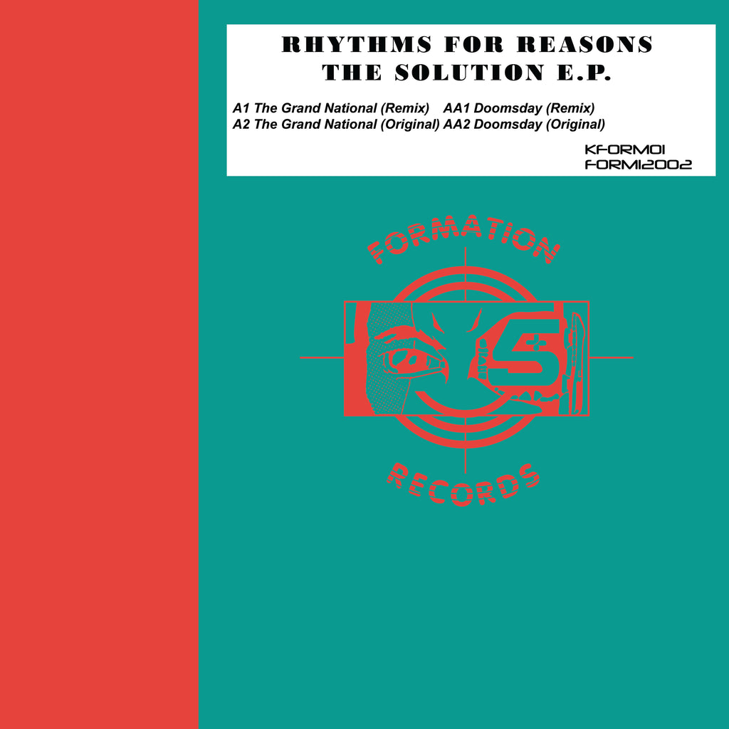 Rhythm For Reasons – The Solution EP – 12” Vinyl Jungle Drum & Bass Classics