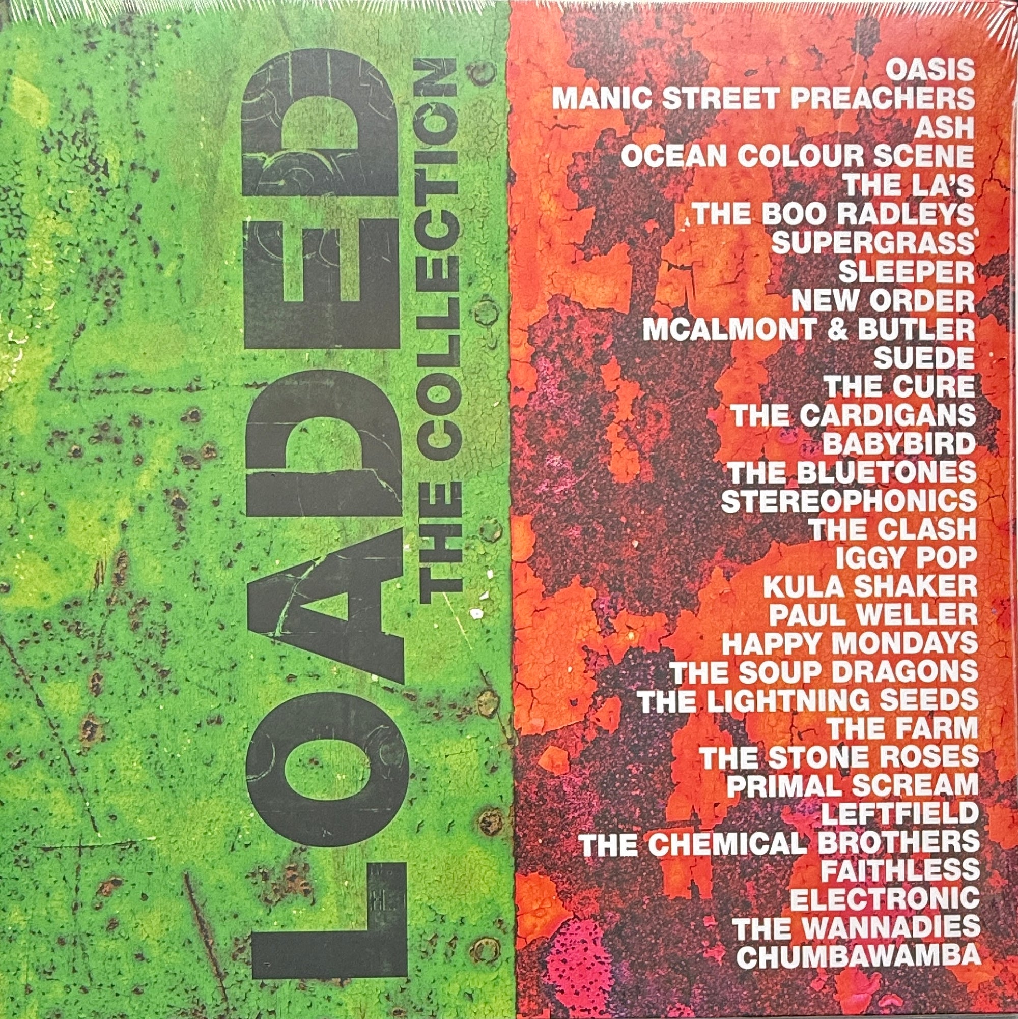 Loaded The Collection 2LP Vinyl Indie Rock Anthems Oasis Suede Stone Roses Sealed